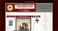 Desktop Screenshot of playcrossbones.com