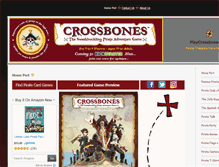 Tablet Screenshot of playcrossbones.com
